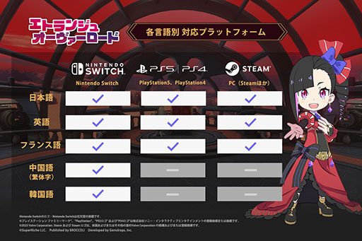 画像ギャラリー No.001のサムネイル画像 / 悪役令嬢が地獄から成り上がりを目指す新作アドベンチャー「エトランジュ オーヴァーロード」,PC版の発売が決定