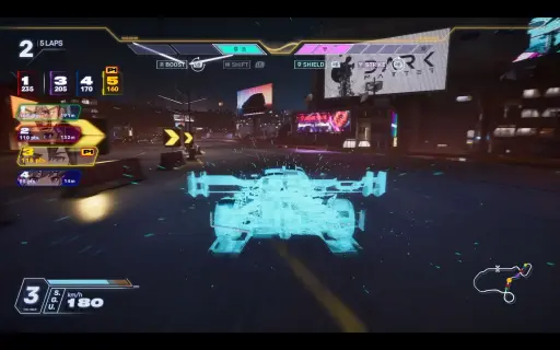 画像ギャラリー No.022のサムネイル画像 / ［プレイレポ］バトル系レースゲーム「Screamer」の最新ビルドを先行体験。個性豊かなキャラたちが潰し合う，未来の非合法レースに参戦せよ