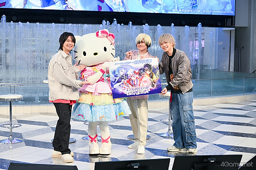 画像ギャラリー No.015のサムネイル画像 / “3大発表”と主(ロード)“ハローキティ”の登場に大興奮! 「フラガリアメモリーズ」AGF2025 噴水広場ステージレポート