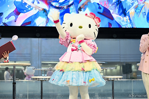 画像ギャラリー No.024のサムネイル画像 / “3大発表”と主(ロード)“ハローキティ”の登場に大興奮! 「フラガリアメモリーズ」AGF2025 噴水広場ステージレポート