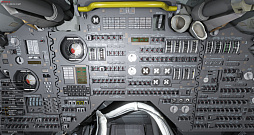画像ギャラリー No.027のサムネイル画像 / 膨大な数のスイッチや計器におののく。「Reentry - A Space Flight Simulator」で，アポロ宇宙船の操縦（のごく一部）を体験してみた