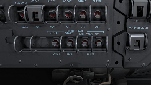 画像ギャラリー No.069のサムネイル画像 / 膨大な数のスイッチや計器におののく。「Reentry - A Space Flight Simulator」で，アポロ宇宙船の操縦（のごく一部）を体験してみた