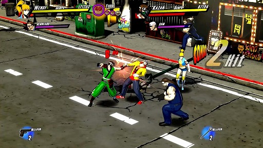 画像ギャラリー No.008のサムネイル画像 / 爽快アクション「RUSHING BEAT X: Return Of Brawl Brothers」ダウンロード版のストアページを公開。Switch2版の予約受付を開始