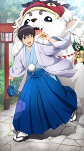 画像ギャラリー No.003のサムネイル画像 / 「銀魂 すまほ ばとるくろにくる」,正式サービスを2月4日に開始。ピックアップガチャで登場するSSRカードのイラストを先行公開