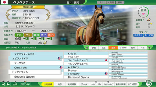 画像ギャラリー No.002のサムネイル画像 / 「Winning Post 10 2026」，本日発売。名馬の歴史と関係性を表現した「名馬イベント」「名馬相関図」など，新要素が多数登場