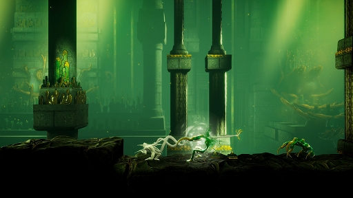 画像ギャラリー No.007のサムネイル画像 / メトロイドヴァニア風アクションADV「GRIME II」の開発をアナウンス。敵を吸収しながら成長していく超現実的な世界が再び