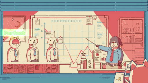 画像ギャラリー No.001のサムネイル画像 / ［プレイレポ］「リズム天国」風のゲーム「リズムアニマルカフェ」の最新デモ配信中。かわいい動物たちとポップな音楽にノろう！