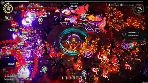 画像ギャラリー No.002のサムネイル画像 / 大量の悪魔を倒していく高速ローグライトアクション「グラインドサバイバー」，PC/PS5/Xbox向けにリリース。ヴァンサバ系の戦闘システムと，ハクスラ系の戦利品システムを融合