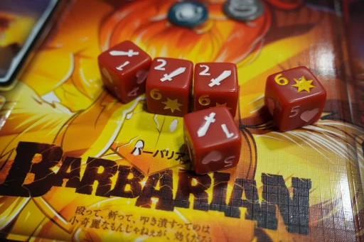 ���������꡼ No.005�Υ���ͥ������ / �������򥸥�饸��顤·���ƥɥ��� ���ɼ������������������DICE THRONE�פ򥲥�޲���ͷ��Ǥ���