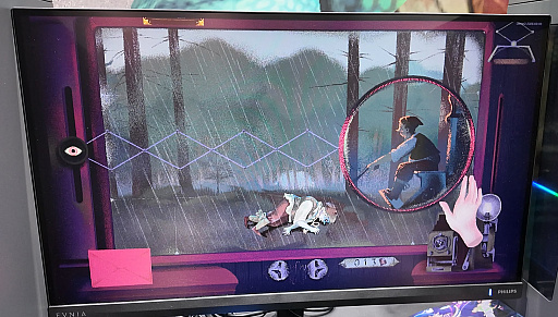 画像ギャラリー No.004のサムネイル画像 / 異色の推理ADV「Inkblood」をプレイ。馬車から降りられない異端審問官となり，過去を映し出す捜査機器を使って各地の事件を調べていく［TGS2026］