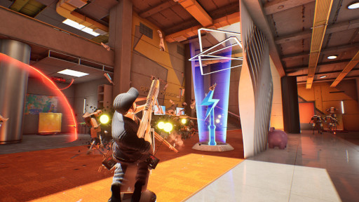 画像ギャラリー No.004のサムネイル画像 / 会社員暴走ローグライトアクション「Last Man Sitting」，Steamでリリース。オフィスチェアに乗った会社員が掃除用具や銃器で戦っていく