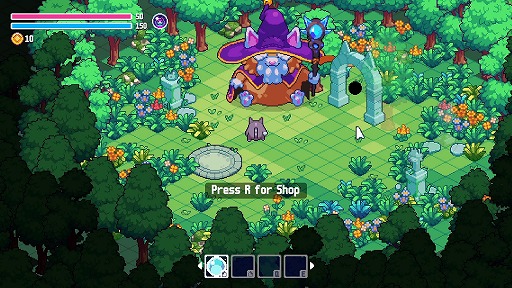 画像ギャラリー No.018のサムネイル画像 / ローグライク魔法クラフトアクション「ウィザードキャッツ」,最新トレイラーを公開。自作魔法での冒険を楽しめる体験版も配信中