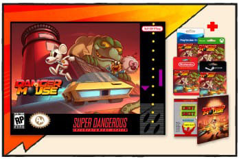 ���������꡼ No.008�Υ���ͥ������ / 44ǯ���Υ��˥�򸶺�Ȥ��Ƽ������ǥ���ǥ���������ɽ�������Danger Mouse: The Official Console Game�ס�Kickstarter�������ڤ꤬����