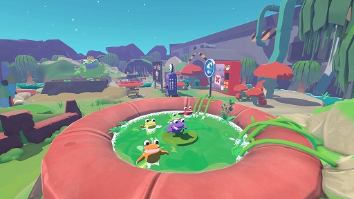 画像ギャラリー No.002のサムネイル画像 / 「Fall Guys」開発メンバーによる協力型ACT「Frog Sqwad」のプレイテストが2月6日から開催。Steamにて参加を受付中