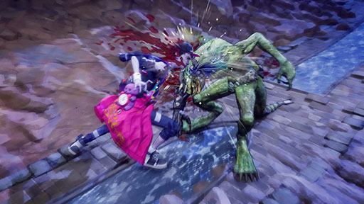 画像ギャラリー No.003のサムネイル画像 / アクションRPG「ステューピッド・ネバー・ダイズ」，開発者による解説動画シリーズ「DEEP BITE」が公開に