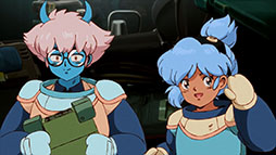 画像ギャラリー No.002のサムネイル画像 / レトロアニメ調の2人協力プレイADV「オービタルズ Orbitals」,景山梨彩さんや逢坂良太さんら日本語版の声優陣を公開