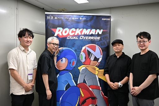 画像ギャラリー No.011のサムネイル画像 / ブルースとロックマンのダブル主人公が明らかになった「ロックマン：デュアル オーバーライド」。異なる遊びごたえを目指した理由を開発陣に聞く［TGS2026］