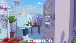 画像ギャラリー No.004のサムネイル画像 / ボクセルで描かれた雑居ビルの屋上を自由にかわいくカスタマイズできる「YUME ROOF」,デモ版をSteamで配信開始