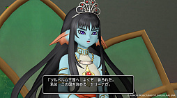 画像ギャラリー No.010のサムネイル画像 / 「ドラゴンクエストX　時空の迷い子たち　オンライン」，砂の王国「ソルベルム王国」と，女王セリーナと王国の騎士団長ハーディオを紹介
