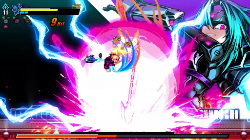 画像ギャラリー No.038のサムネイル画像 / ［プレイレポ］弾けるエフェクトはドット絵の電脳花火！　「超アロイクラッシュ」はローグライクの要素も取り入れた挑戦的な2Dアクションだ