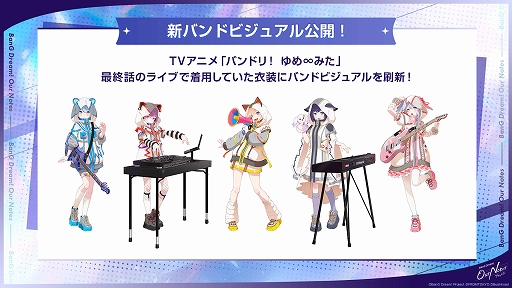 画像ギャラリー No.003のサムネイル画像 / 「BanG Dream! Our Notes」，9月24日にリリース。全5バンドのストーリー100話を収録，翌日からカバー曲を5日連続追加