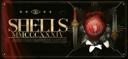 画像ギャラリー No.001のサムネイル画像 / 隠された心臓を短剣で一突き。「黒ひげ危機一発」などにインスパイアされた卓上ホラーゲーム「Shells MMCCCXXXIV」,Steamストアページを公開