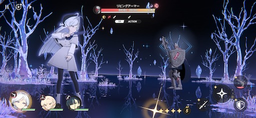 画像ギャラリー No.023のサムネイル画像 / ［プレイレポ］「アストラエ・オラティオ」の戦闘は，ターン制なのに手が忙しい。1対1でバチバチに殴りあう決闘裁判を，TGS 2026出展版で体験してきた