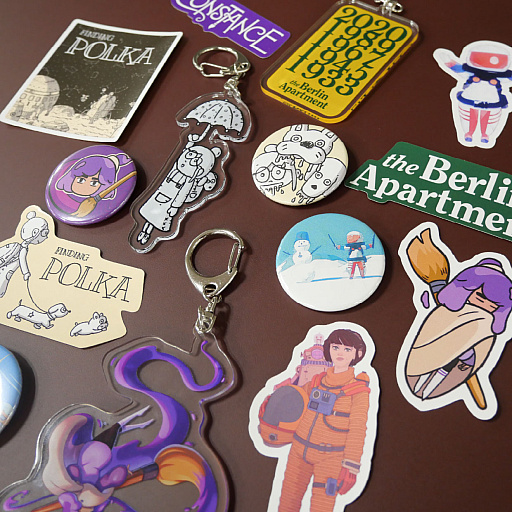 画像ギャラリー No.022のサムネイル画像 / PARCO GAMES,BitSummit PUNCHに初出展。「Finding Polka」「Constance」などを試遊展示。「コーヒートークトーキョー」のコラボグッズも販売
