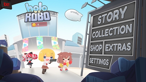 画像ギャラリー No.002のサムネイル画像 / かわいらしい“ホロドール”を配置して迫るロボットを撃退せよ！ 「Holo vs Robo」，Steamで配信開始