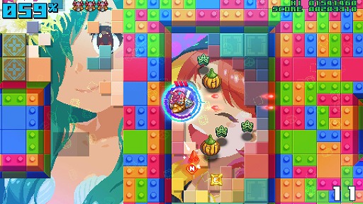 画像ギャラリー No.007のサムネイル画像 / 敵の爆発でパネルを開放！ 昔懐かしいアーケードライクな全方位ツインスティックシューター「Z-GYUBAAN!」，Steamで本日リリース