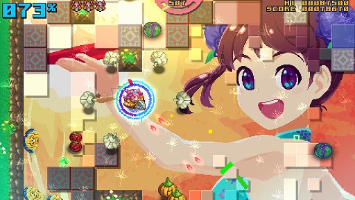 画像ギャラリー No.012のサムネイル画像 / 敵の爆発でパネルを開放！ 昔懐かしいアーケードライクな全方位ツインスティックシューター「Z-GYUBAAN!」，Steamで本日リリース