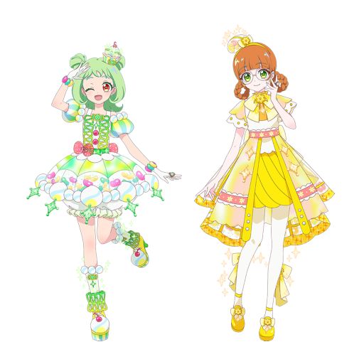 画像ギャラリー No.003のサムネイル画像 / プリティーシリーズの最新作「おねがいアイプリ」，1だんを4月2日に稼動。新たな主人公「いのり」「あおい」が登場