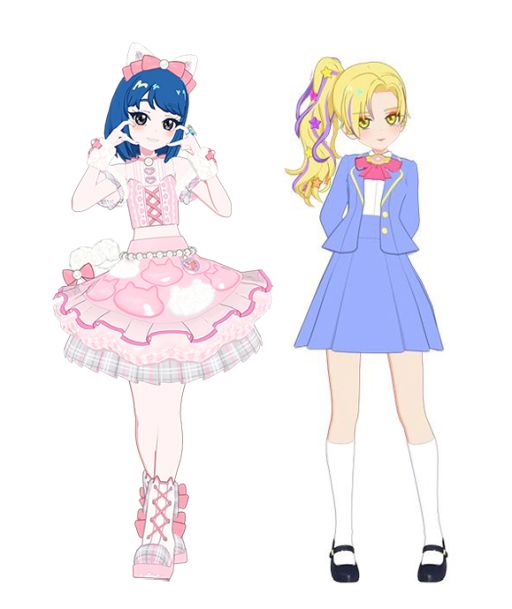 画像ギャラリー No.011のサムネイル画像 / プリティーシリーズの最新作「おねがいアイプリ」，1だんを4月2日に稼動。新たな主人公「いのり」「あおい」が登場