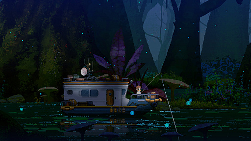 画像ギャラリー No.004のサムネイル画像 / 未知の惑星で釣りをして，住民との交流も楽しめる放置系ADV「オリオン・ブルー」，Steamストアページを公開中