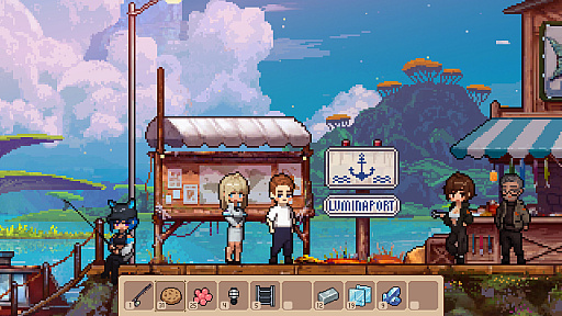 画像ギャラリー No.007のサムネイル画像 / 未知の惑星で釣りをして，住民との交流も楽しめる放置系ADV「オリオン・ブルー」，Steamストアページを公開中