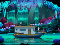 未知の惑星で釣りをして，住民との交流も楽しめる放置系ADV「オリオン・ブルー」，Steamストアページを公開中