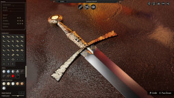 画像ギャラリー No.005のサムネイル画像 / 鍛冶師シム「ブレイドソング」，早期アクセス版をSteamでリリース。刃の成形ツールと緻密なモジュラー構築システムで，あらゆる剣を作れる