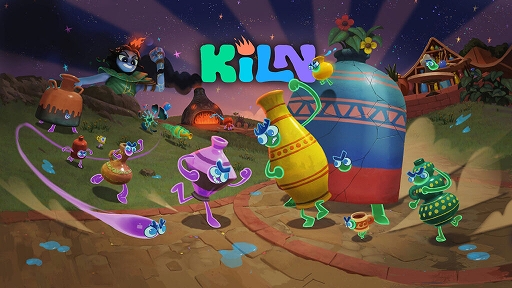 画像ギャラリー No.001のサムネイル画像 / 4対4の陶芸バトルアクション「Kiln」，配信開始。自身で作り上げた陶器のアーマーをまとって敵チームの釜を消化しよう
