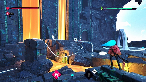 画像ギャラリー No.003のサムネイル画像 / ハイスピードアクションADV「フェイディング・エコー」,ストーリーを紹介する最新トレイラーを公開。Steamで体験版を配信開始