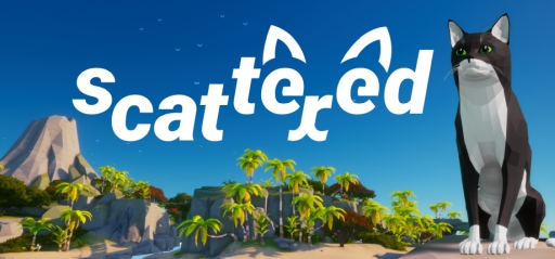 画像ギャラリー No.001のサムネイル画像 / 猫になって南国の島を探索する3Dアドベンチャー「Scattered」，Steamストアページを公開。迷子になった子猫たちを家に帰そう