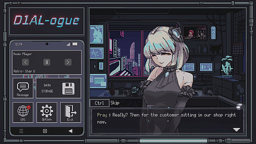 画像ギャラリー No.003のサムネイル画像 / サイバーパンクな世界でアンドロイドを修理するナラティブなパズルゲーム「D1AL-ogue」，2月5日に無料配信