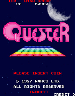 画像ギャラリー No.001のサムネイル画像 / アケアカ版「クエスター」,1月29日配信。1987年にナムコから発売されたブロックくずしゲーム