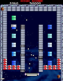画像ギャラリー No.003のサムネイル画像 / アケアカ版「クエスター」,1月29日配信。1987年にナムコから発売されたブロックくずしゲーム