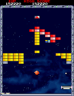 画像ギャラリー No.006のサムネイル画像 / アケアカ版「クエスター」,1月29日配信。1987年にナムコから発売されたブロックくずしゲーム