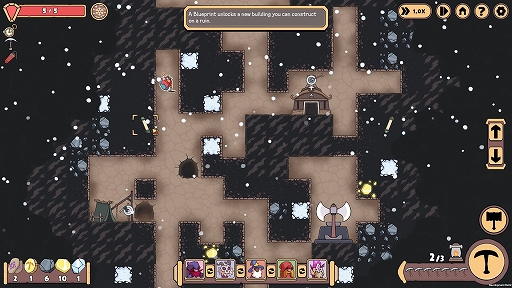 画像ギャラリー No.002のサムネイル画像 / ローグライクサバイバル「Hold the Mine」,早期アクセス版を2月17日にリリース。鉱山を開発し,押し寄せるモンスターをなぎ倒せ!