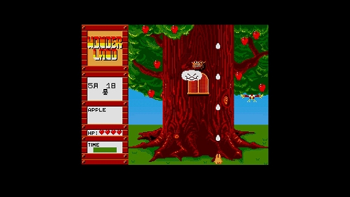 画像ギャラリー No.003のサムネイル画像 / 「EGGコンソール ワンダーランド オブ カーバンクル MSX2」，配信開始。カーバンクルを操作し，ジャンプとショットを駆使して敵と戦うSTG