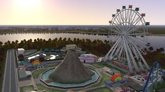 画像ギャラリー No.007のサムネイル画像 / 「A列車で行こう9 Evolution」,チュートリアルを含む4種類のマップを追加。駅や建物の敷地内にアイテムを配置して,都会らしい景観を再現可能