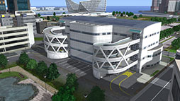 画像ギャラリー No.012のサムネイル画像 / 「A列車で行こう9 Evolution」，緑化建物群やデータセンター，都市交通の中心となる駅などゲーム内に登場する建物情報が公開に