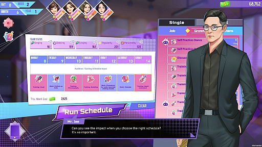 画像ギャラリー No.002のサムネイル画像 / K-POPアイドル育成シム「K-pop Idol Stories: Road to Debut」の今夏リリースが決定。Steamで体験版配信中