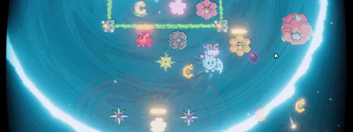 画像ギャラリー No.004のサムネイル画像 / アクションストラテジー「Rombykon」，デモ版をリリース。小さなクリスタル「ロンビー」が，武器と植物を駆使してクリスタルコアを防衛する